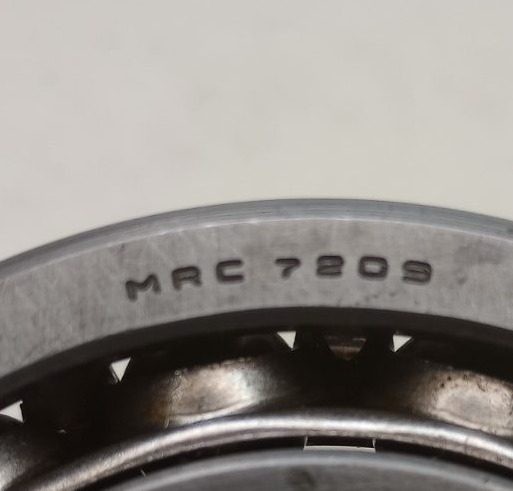 MRC 7209 Angular Contact Ball Bearing 45X85X19mm
