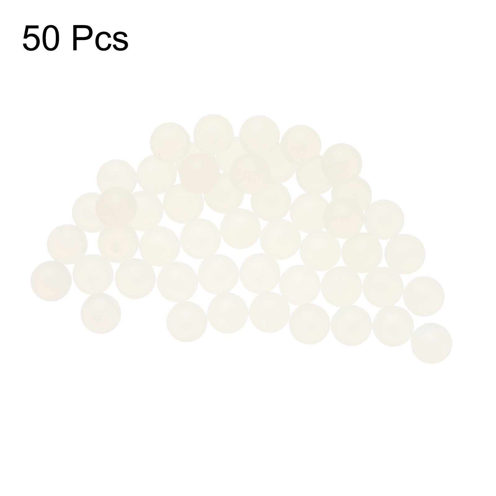50pcs PP Plastic Bearing Balls 5/16″ 7.938mm Solid Plastic Balls G1 Precision