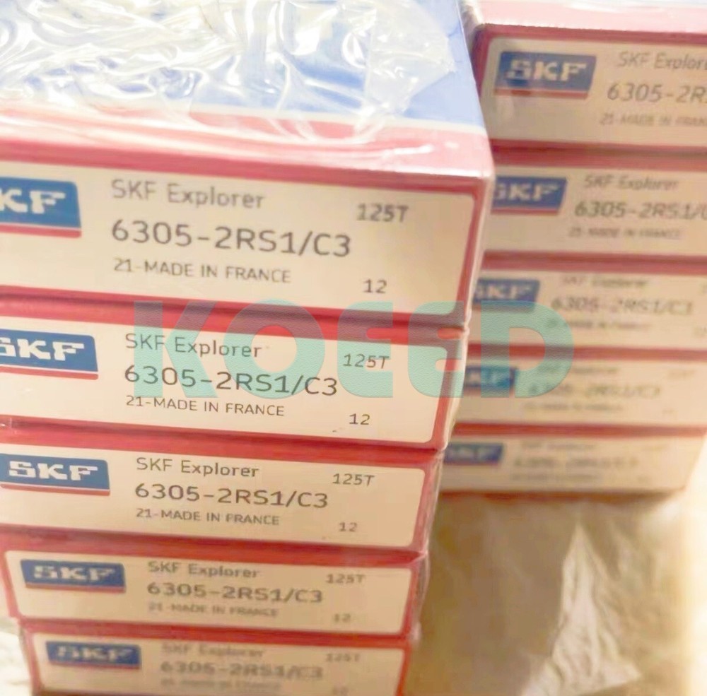 NEW SKF 6305-2RS1/C3 single row deep groove ball bearing 1PCS #DC