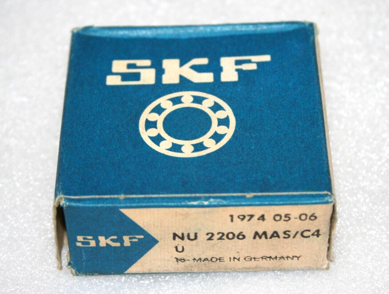 SKF NU 2206 MAS/C4 Cylindrical Roller Bearing Machined Brass Cage * NEW *