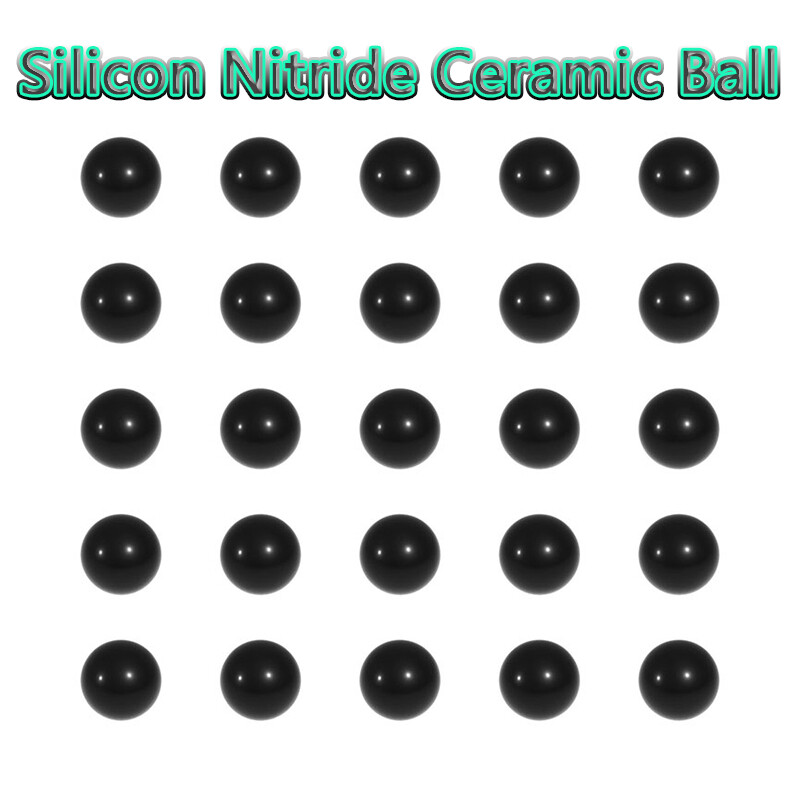 Silicon Nitride Ceramic Bearing Ball G5 Self-Lubricating Rust Free 10.319-25.4mm