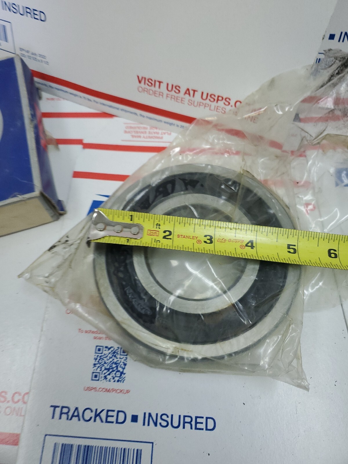 NSK 6312RVVC3E Bearing Rubber Seals 60x130x31 mm 6312 R VV 2RS C3 E 6312RS Japan