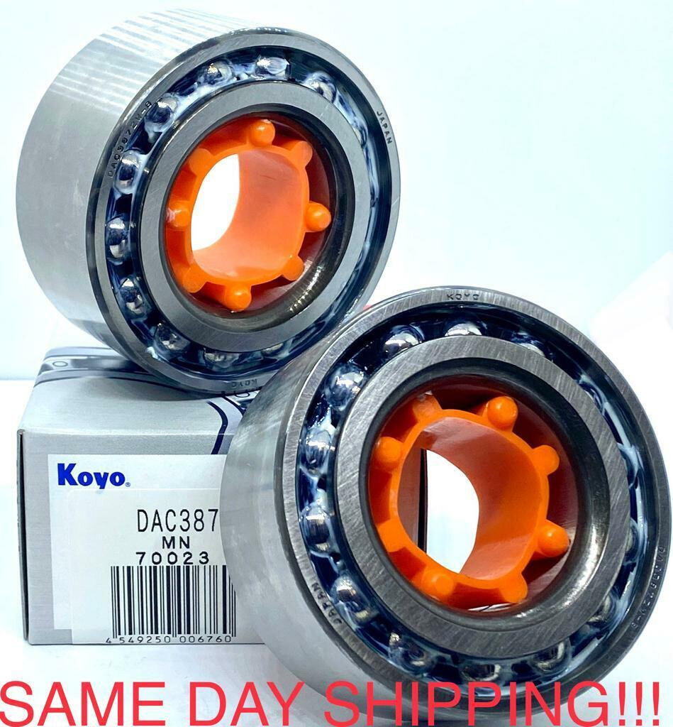 KOYO 2 Front Wheel Bearings 9036938011 Fits Geo Prizm Toyota Corolla Chevrolet