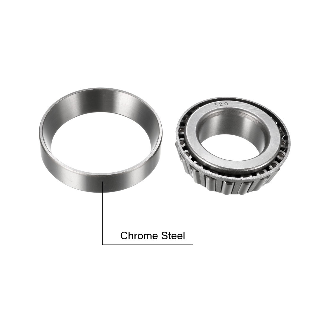 2 PCS28mm Bore Bearing Cone and Cup Set 52mm O.D.