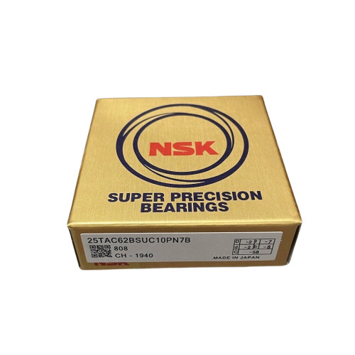 NSK 25TAC62BSUC10PN7B super precision bearing (25TAC62B) 25mm ID x 62mm OD