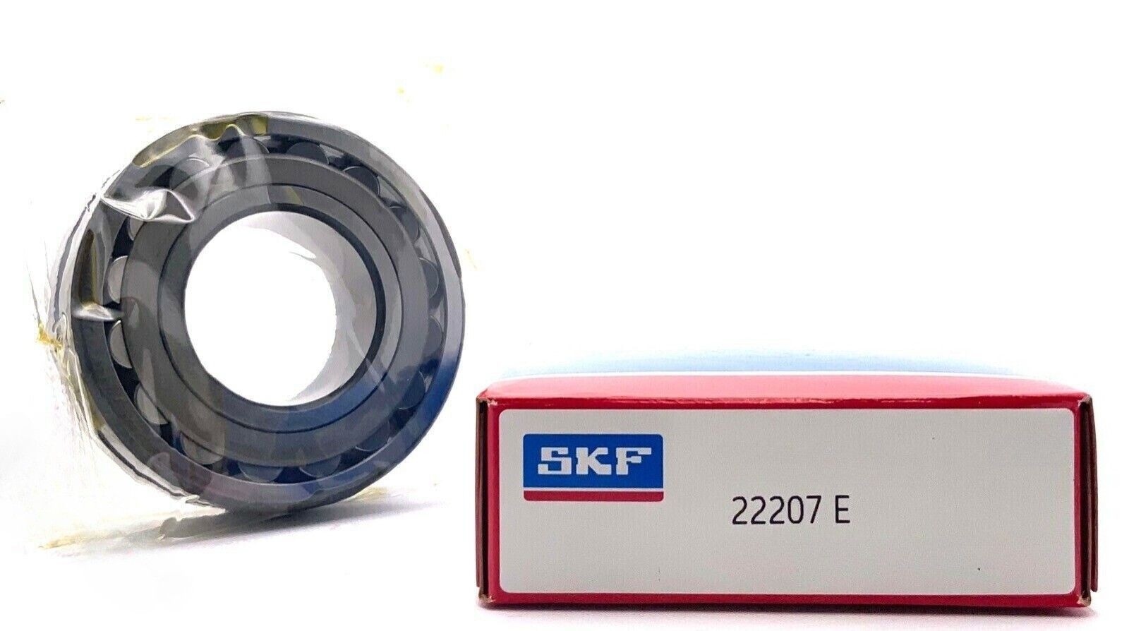 SKF 22207E Spherical Roller Bearing – 35 mm ID, 72 mm OD, 23 mm Width