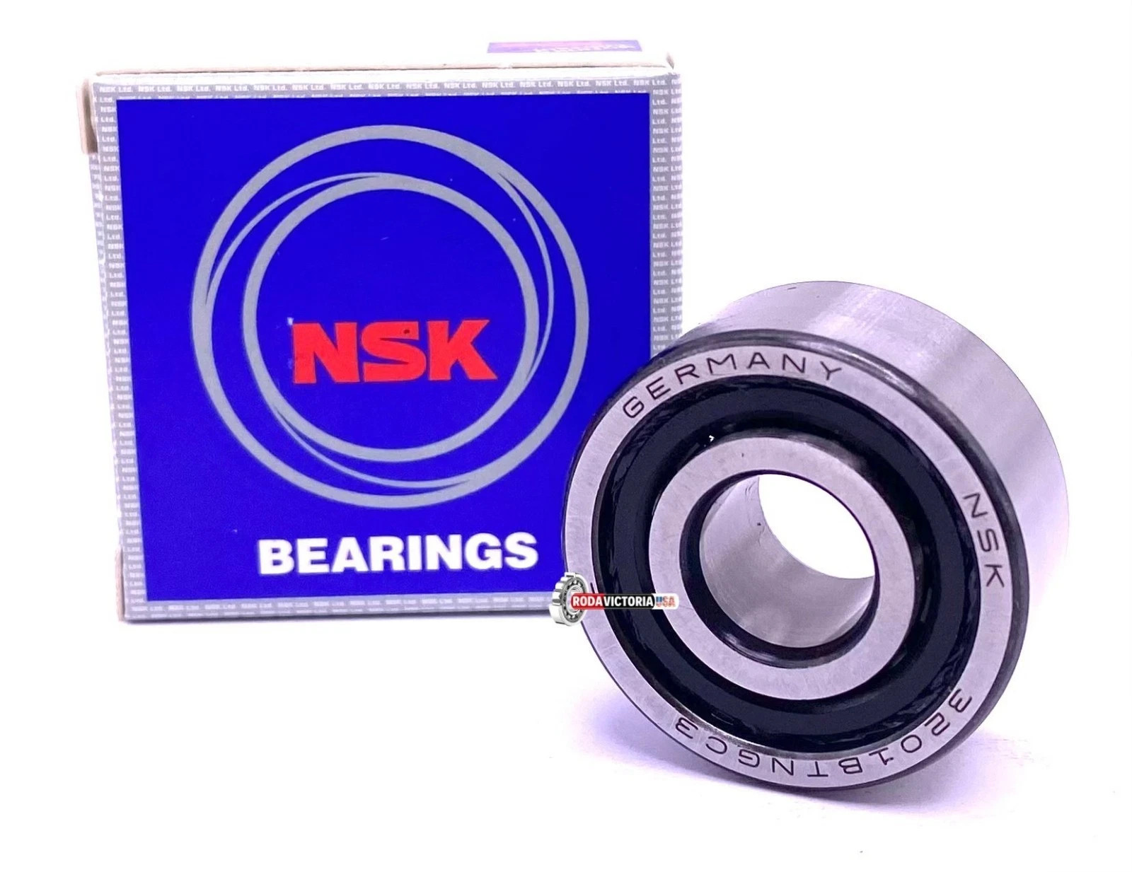 NSK 3201 B TNG C3 Double Row Angular Contact Ball Bearing 5201 12x32x15.9 mm