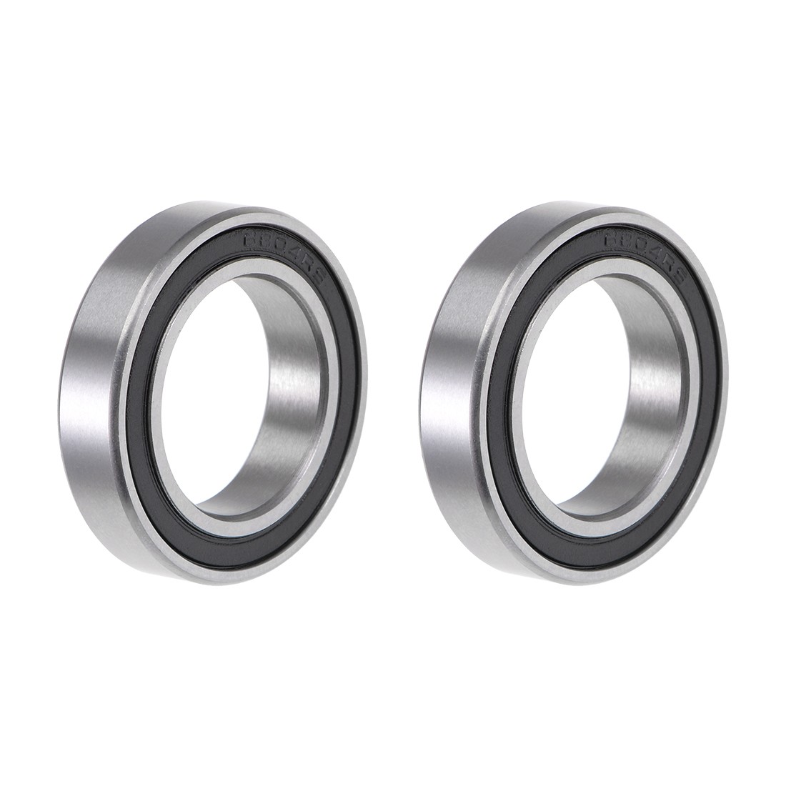 2pcs 6804-2RS Deep Groove Ball Bearing 20x32x7mm Double Sealed ABEC-1 Bearings