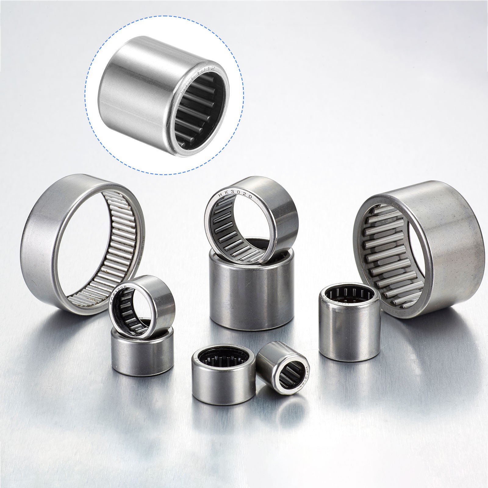 SCE1012 Needle Roller Bearings 5/8 in x 13/16 in x 3/4 in 10 Pack for Industrial