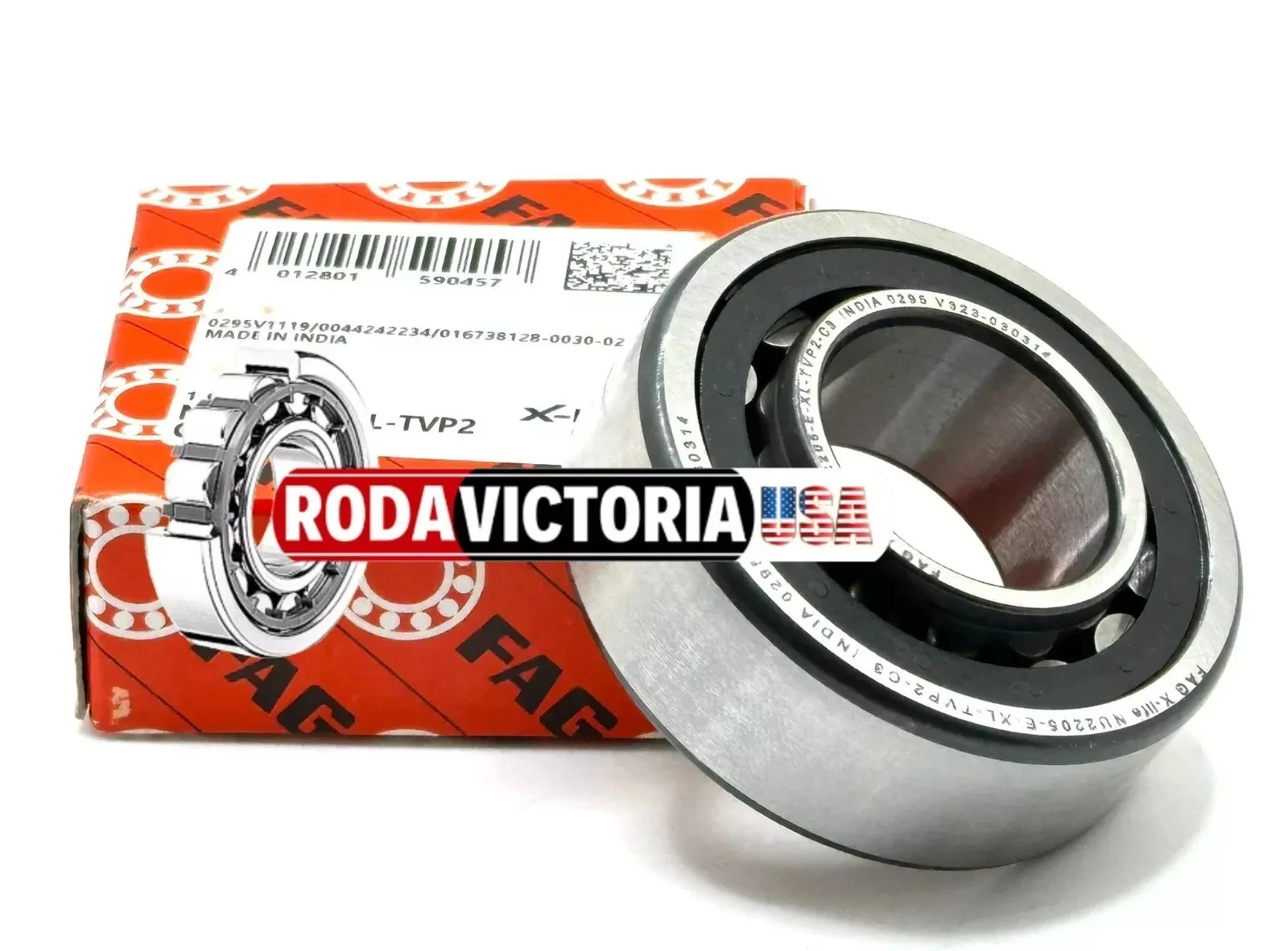 FAG 1200 TVH C3 Self-aligning Ball Bearing, Double Row 10x30x9 mm