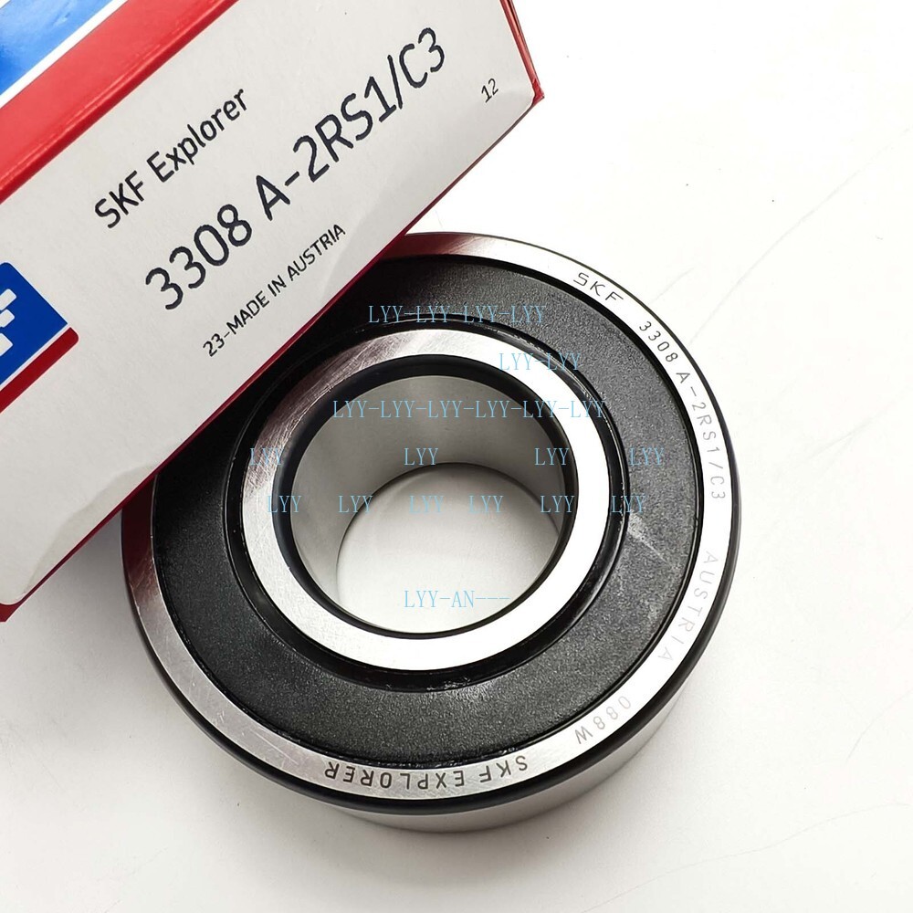 1x Double Row Angular Contact Ball Bearing for SKF 3308 A 2RS1/C3 40x90x36.5mm