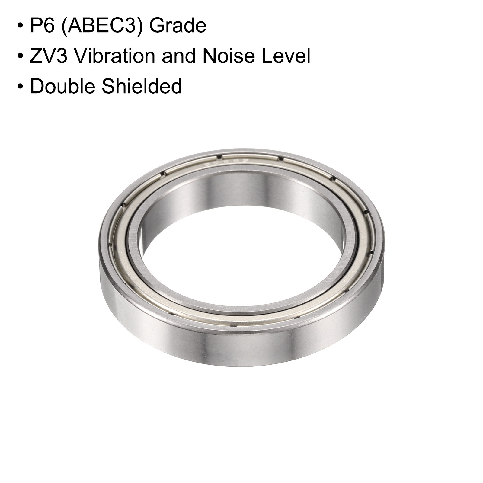 10pcs 6806ZZ Ball Bearing 30x42x7mm, Chrome Steel Shielded, P6 (ABEC 3)