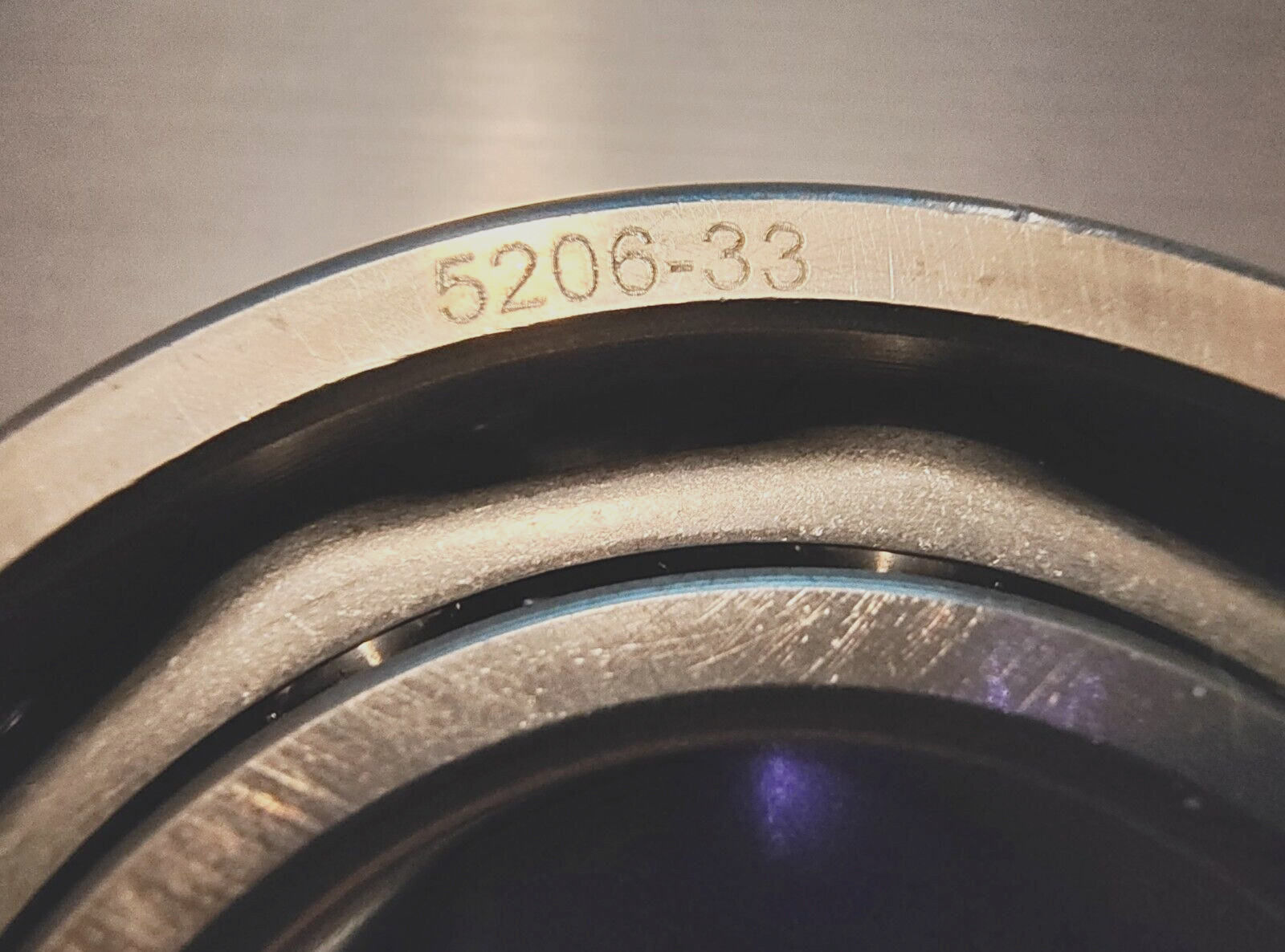 5206-33 JAPAN Double Row Ball Bearing Size: 33mmX62mmX23.8mm