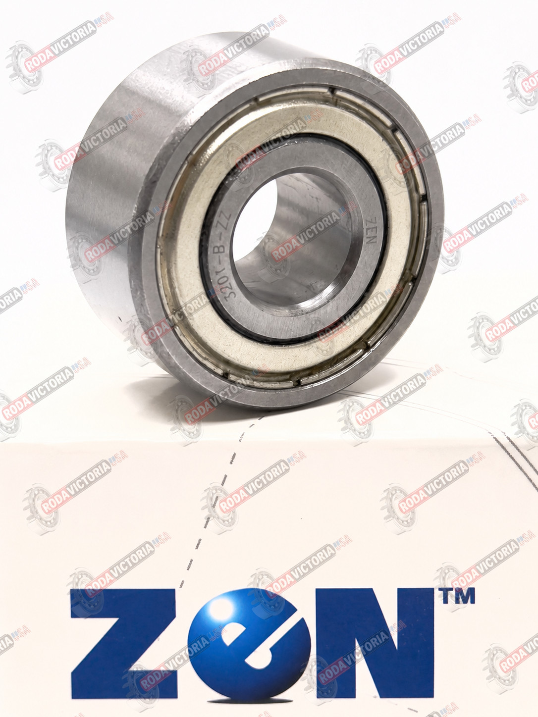 ZEN 3201 ZZ Angular Contact Ball Bearing Metal Shielded 5201 ZZ 12x32x15.9 mm