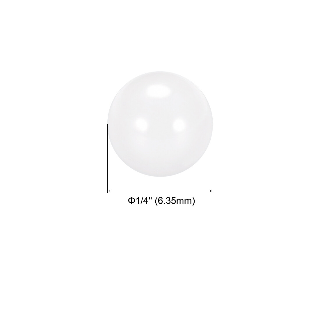1/4″ (6.35mm) Ceramic Bearing Balls Zro2 Zirconium Ball G5 Precision 20pcs