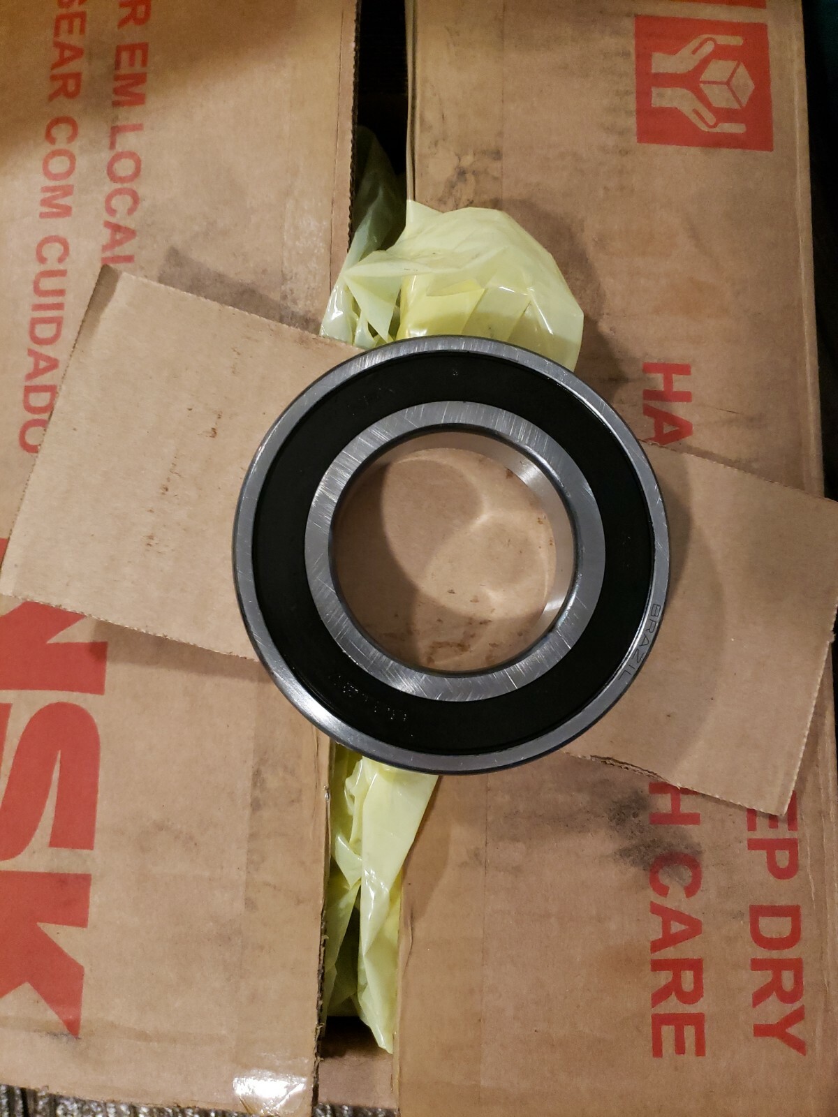 New-No Box, NSK 6212V Bearing, 60mmID x 110mmOD x 22mmW