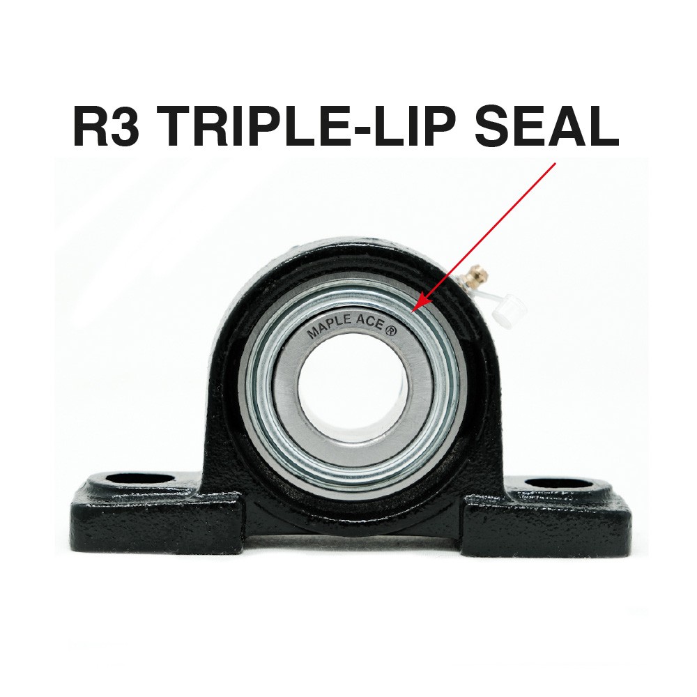 122043, 122044 Pillow Block Bearing fits Grassshopper, 70345 fits Woods (Qty 2)
