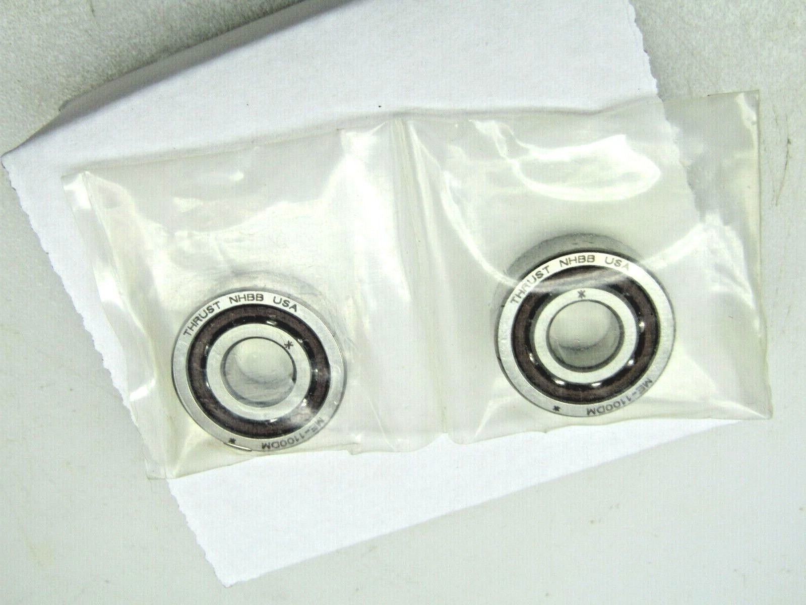 New Hampshire USA ME-1100DM 10mmX 26mmX 8mm Precision 2 Bearing Set Rep 7000ACD