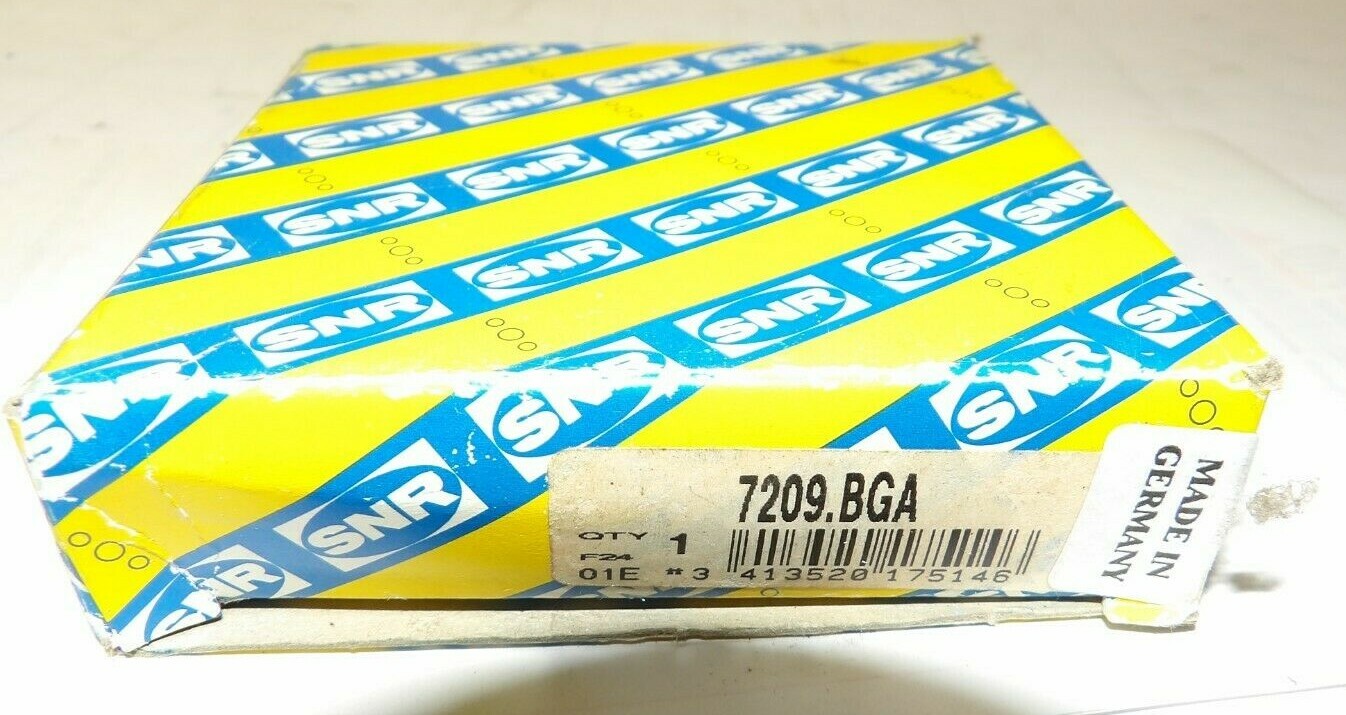 NEW SNR ANGULAR CONTACT BALL BEARING 7209.BGA
