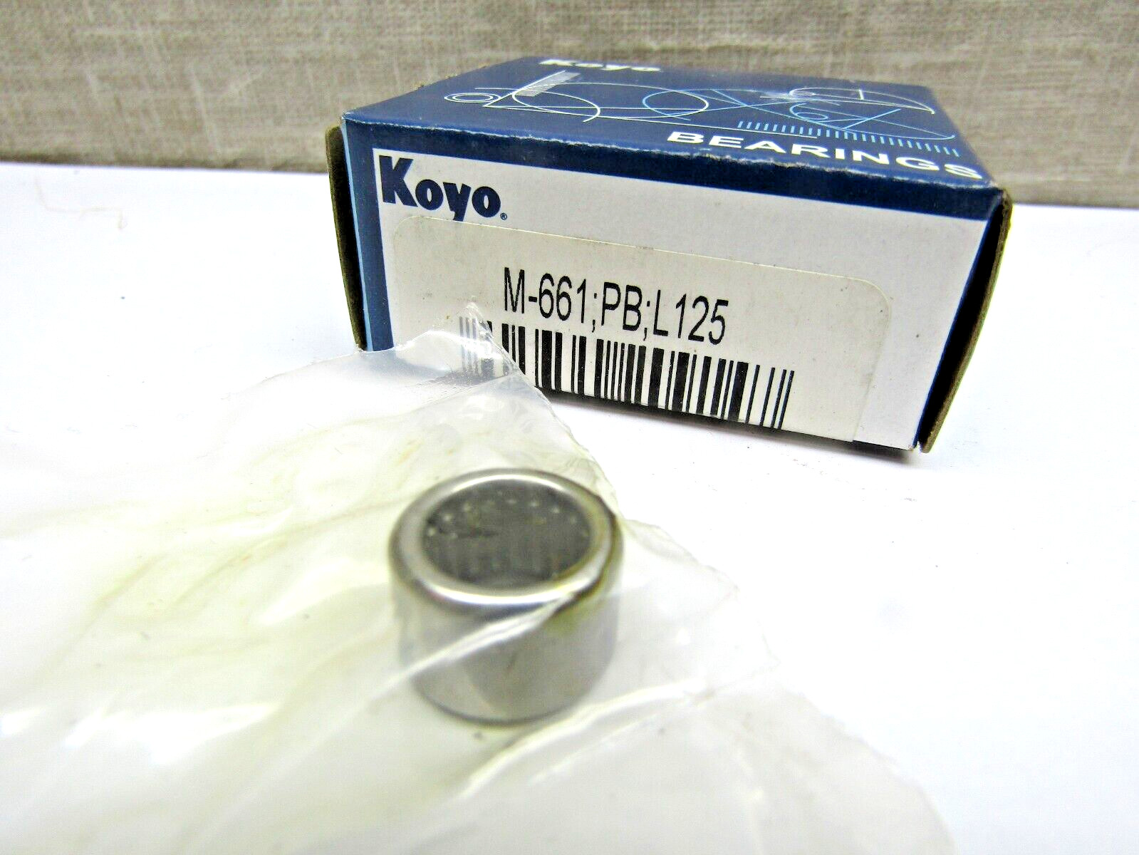 Koyo Torrington M-661 3/8″ X 9/16″ X 3/8″ Closed End Needle Roller Bearing USA