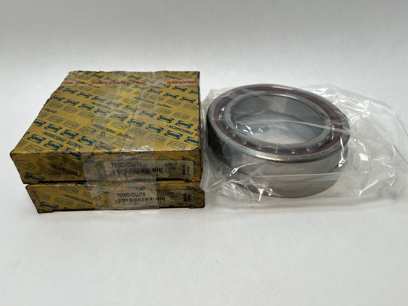 SNR 7016CVDUJ74 Bearing 80x125x22 mm 7016-C-T-DUL-P4 7016-C-V-DU-J74 France