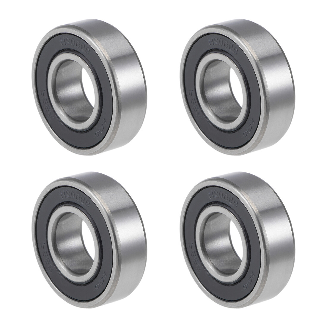 4Pack of 99502H-2RS Ball Bearings Z2 5/8″x1-3/8″x11mm Double Sealed