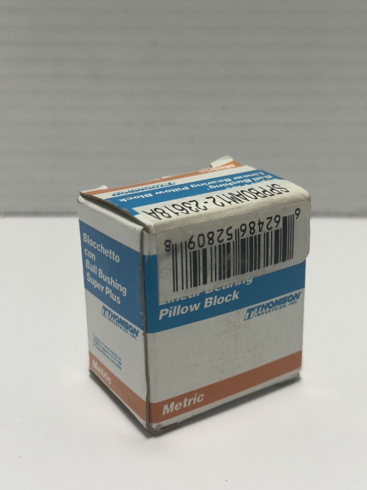 THOMSON SPPBOAM12 Linear Bearing Pillow Block NOS NIB 12mm Bore MADE IN USA