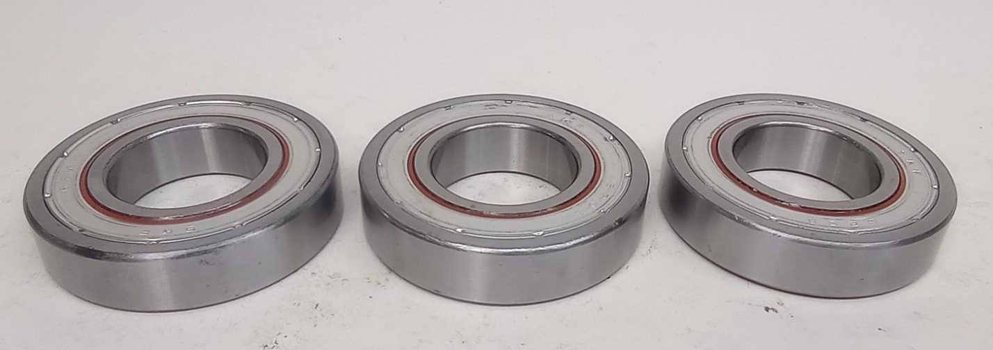 SKF 6208-2Z Ball Bearing Deep Groove 40X80X18mm Double Shields (Pack of 3)