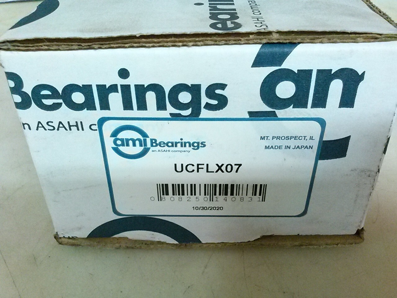 AMI / Asahi UCFLX07, 35mm bore flange block, made in Japan.
