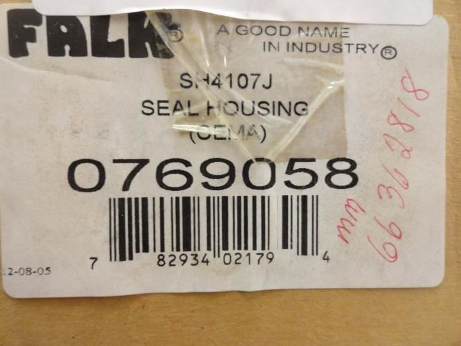 202023 New-No Box; Falk SH4107J Seal Housing ID: 1-13/16″; MPN 0769058