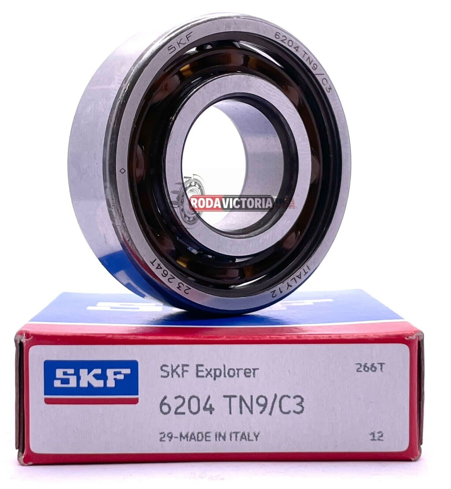 Deep groove ball bearings · 6204 TN9/C3 · SKF · 20x47x14 POLYMER CAGE NO SEALS