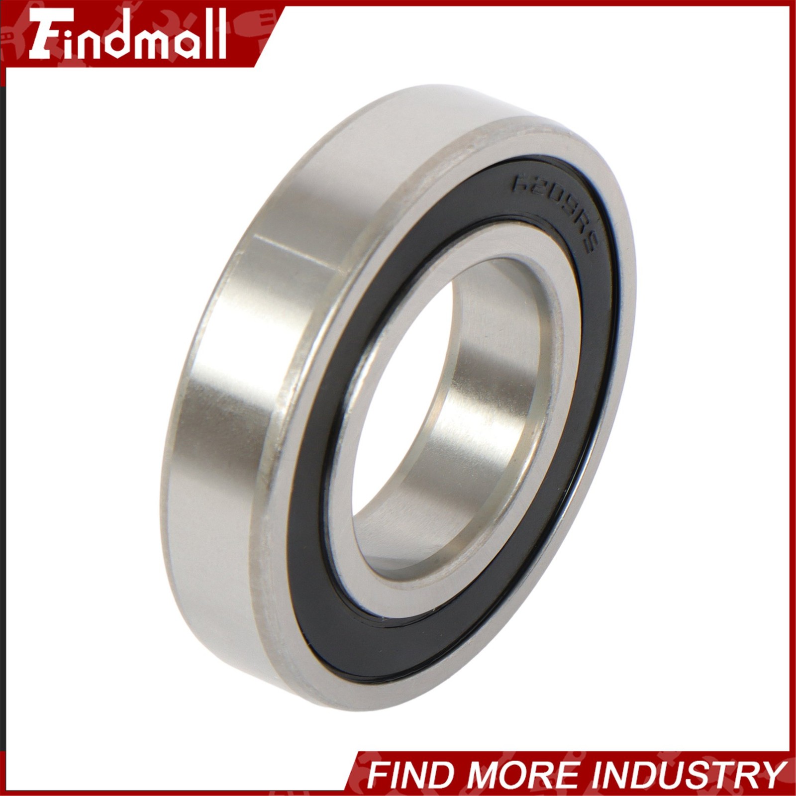 Findmall 6209-2RS Deep Groove Bearings 10 Pack 45mm x85mm x19mm Rubber Sealed