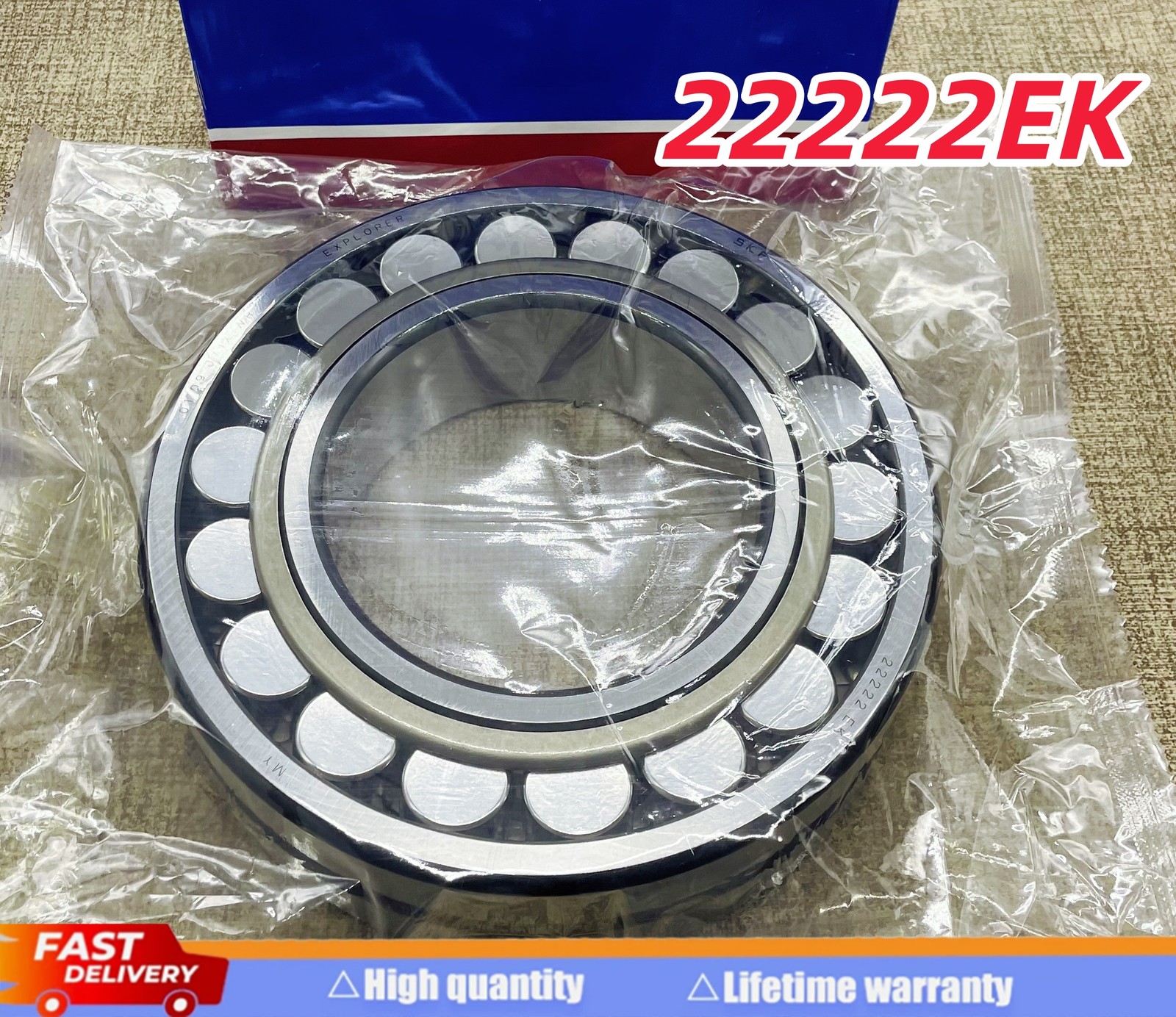 New 22222 EK FOR Spherical Roller Bearing 110 mm Bore 200 mm OD 53 mm Width