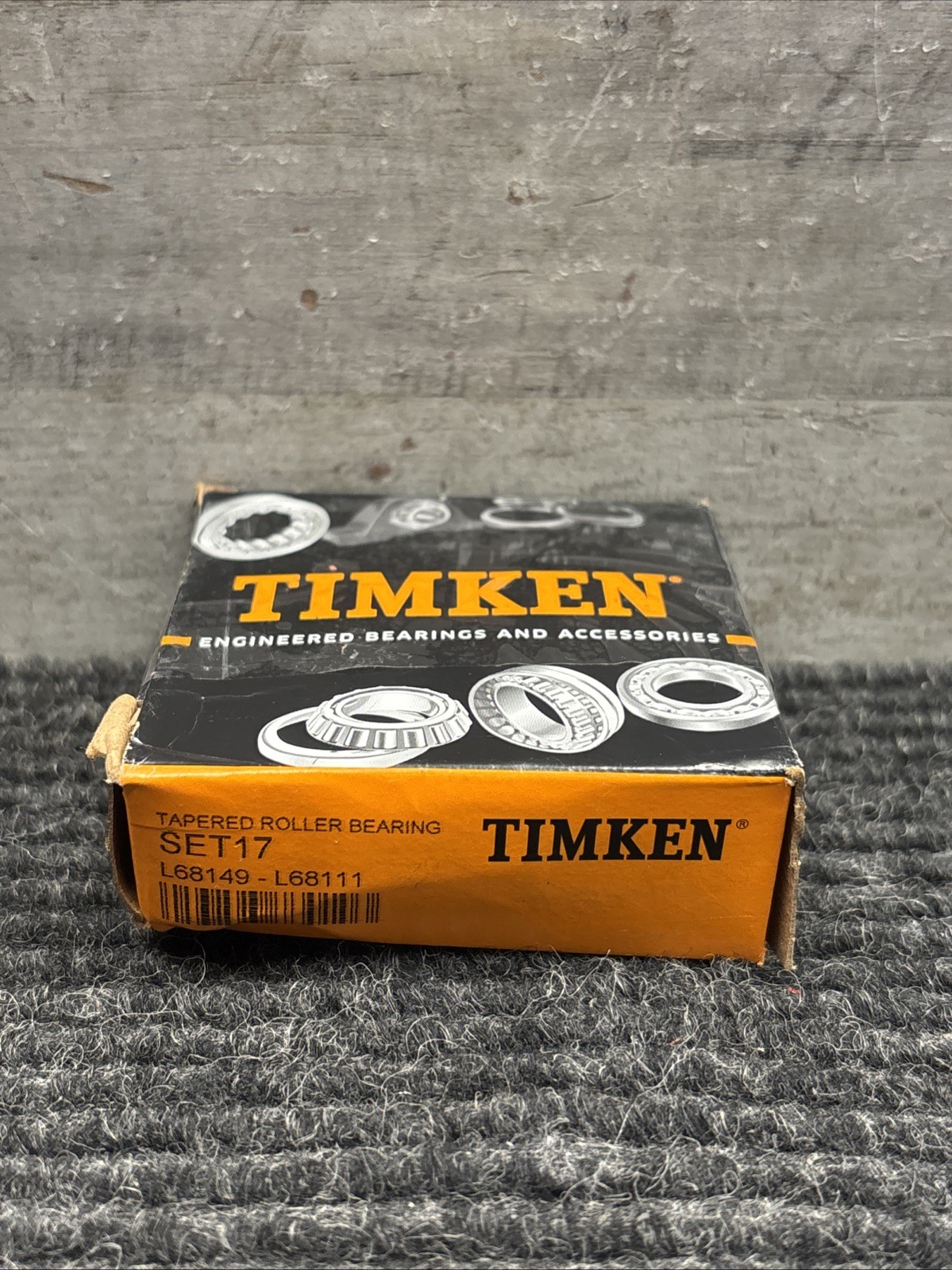 Timken Set 17, Set17 (L68149/l68111) Cup/cone Bearing Set