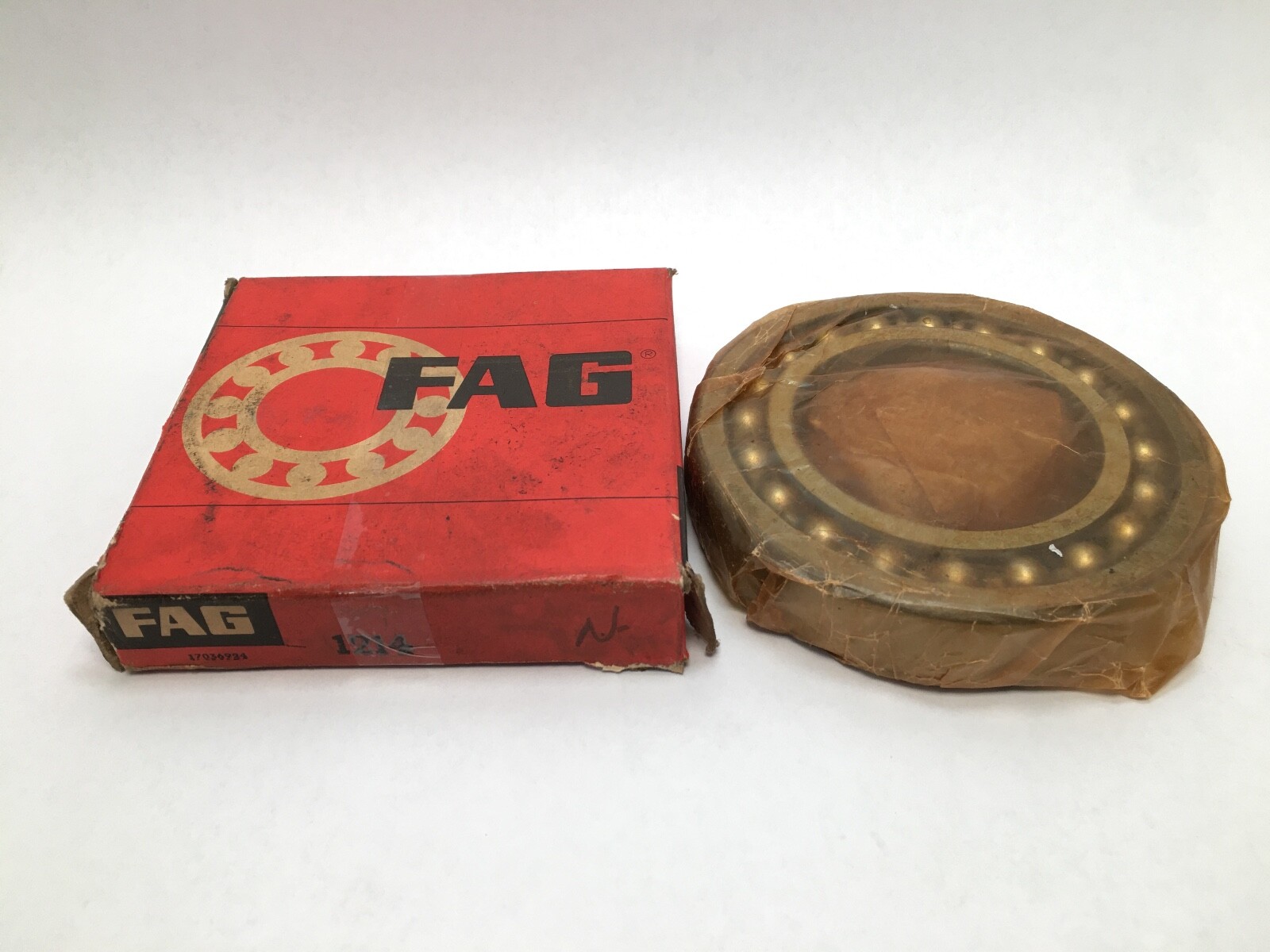 FAG 1214 Self Aligning Bearing 70x125x24 mm Germany