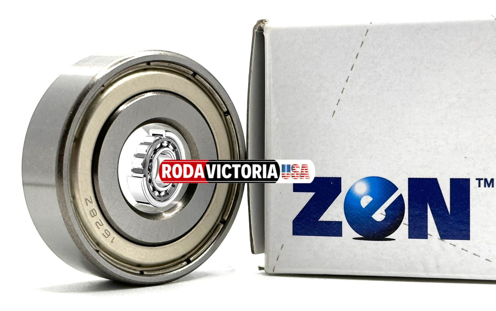 ZEN 1628-ZZ Shielded Premium Ball Bearing, 5/8″x1 5/8″x1/2″