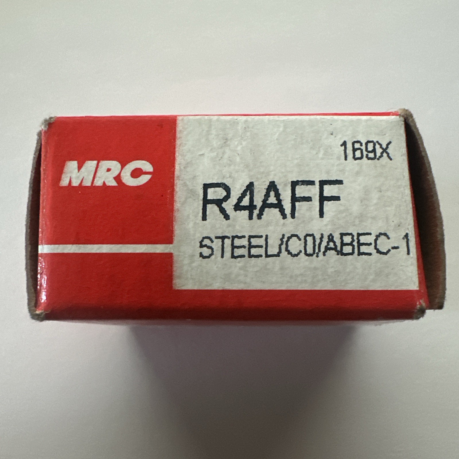 R4AFF MRC Roller Bearing Both Sides Steel Seal 0.2500″x0.7500″x0.2812″mm