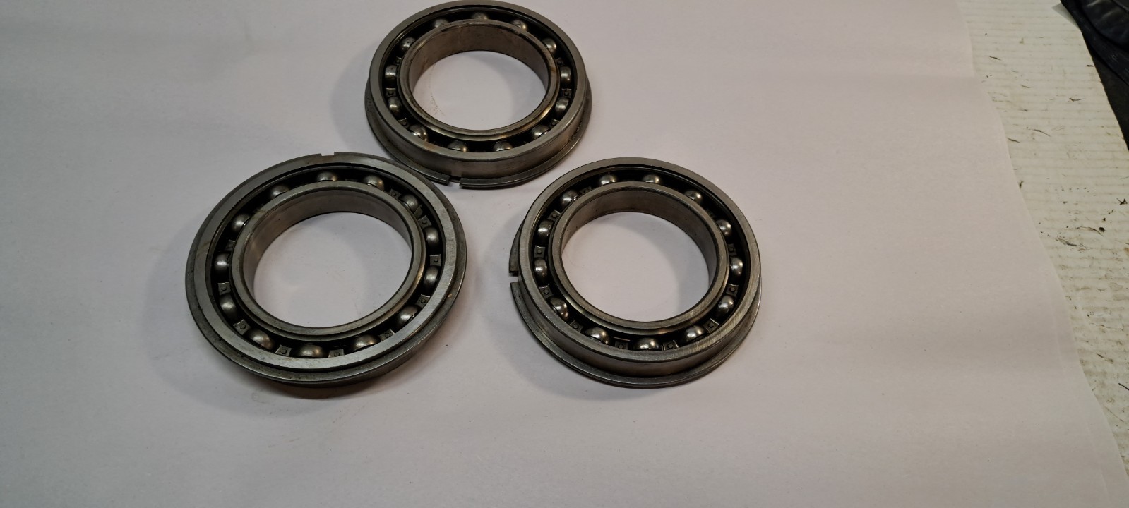 3X MRC 116KSG Bearing Open w/ Snap Ring 80x125x22 mm 116 KSG K-SG C3 6016-NR-C3