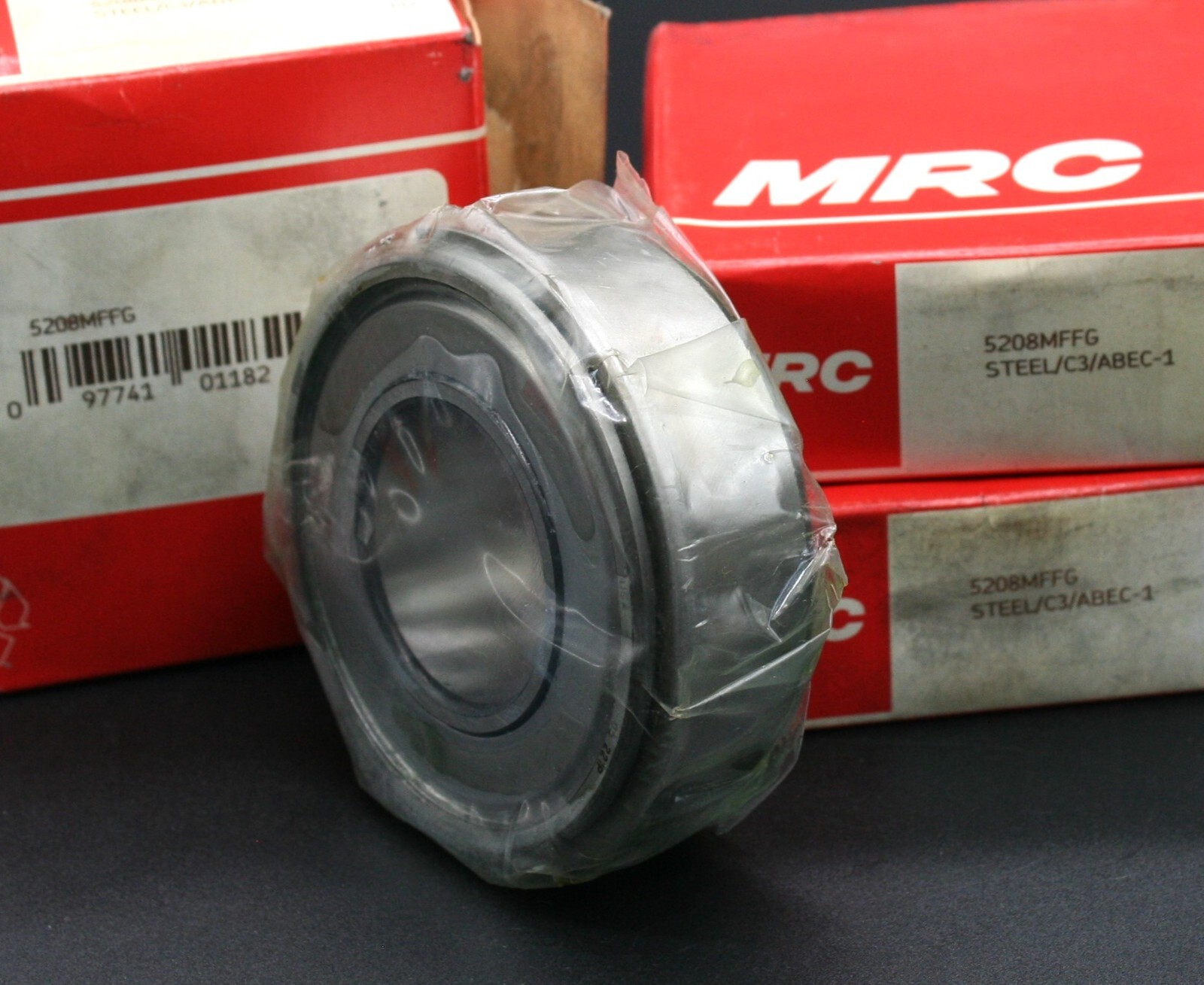 One (1) MRC 5208 MFFG Angular Contact Bearing 40MM ID USA GB.C040681-00009 NEW