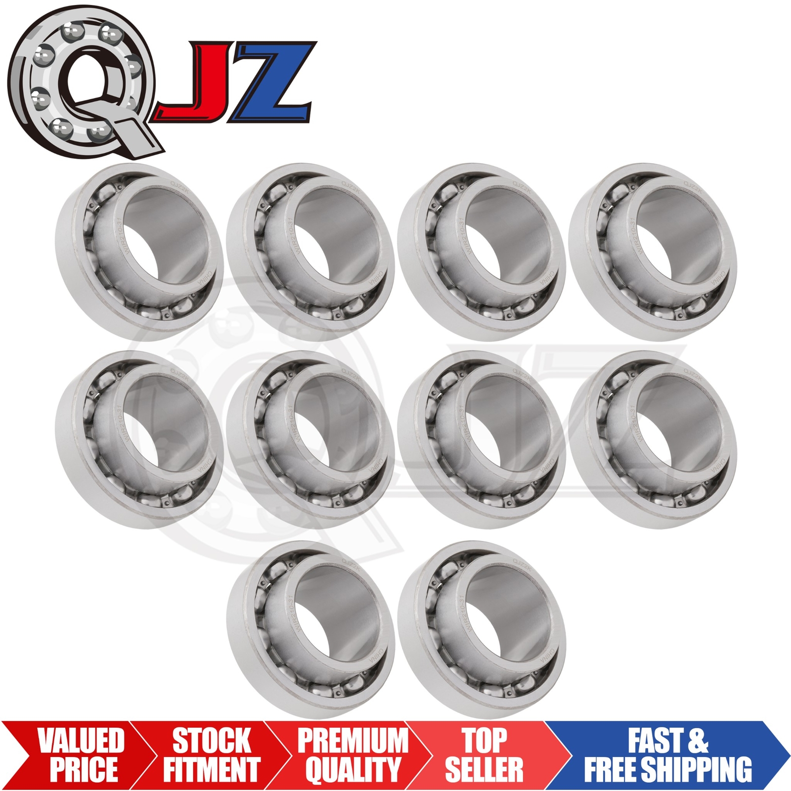 [Qty.10] WIR210-31 Agricultural Machinery Bearing [49.2mm ID x 90mm OD x 20mm W]