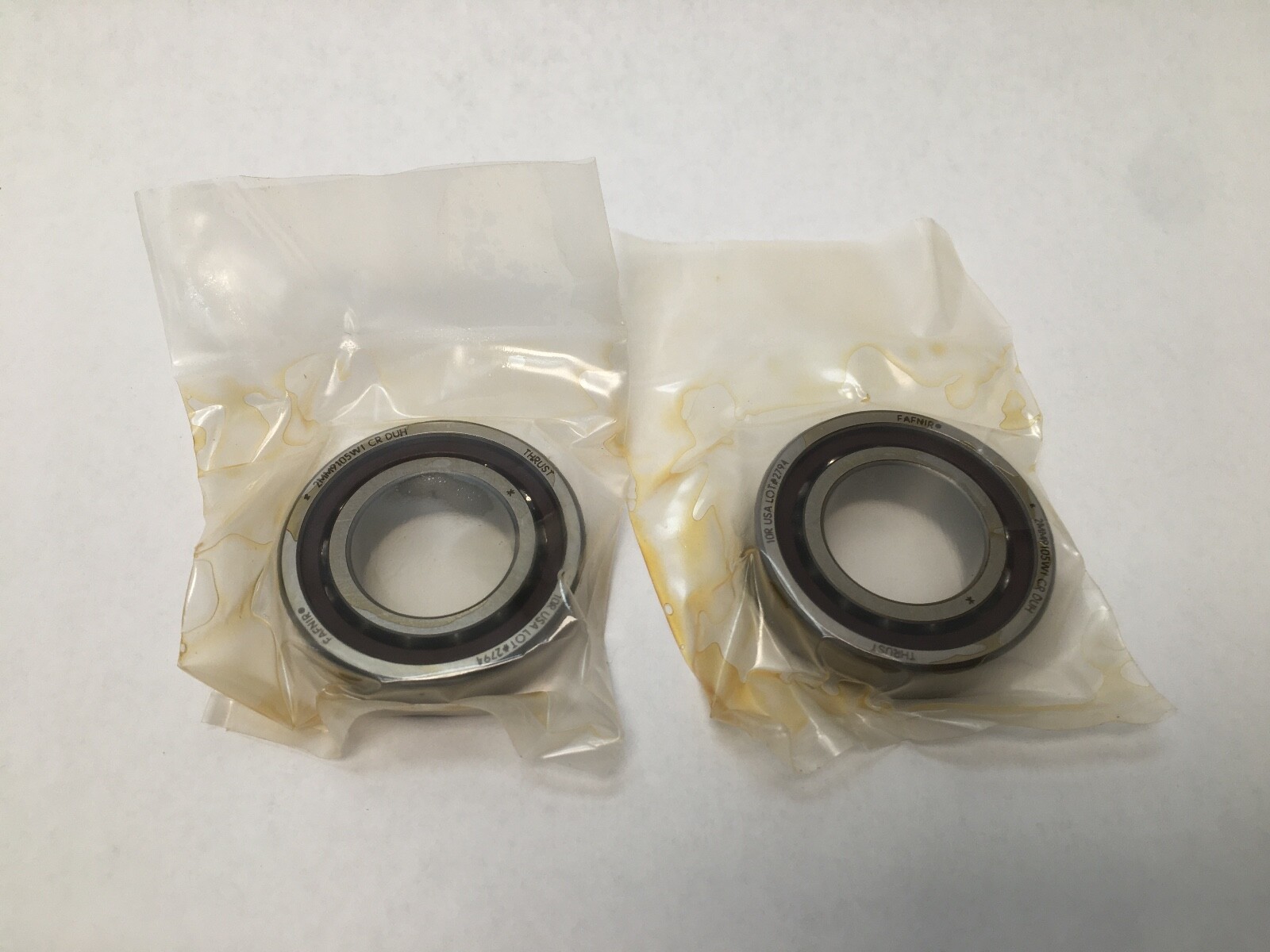 FAFNIR 2MM9105WI-DUH Angular Bearing 24x47x12 mm 7005 2MM 9105 WI DUH USA Set