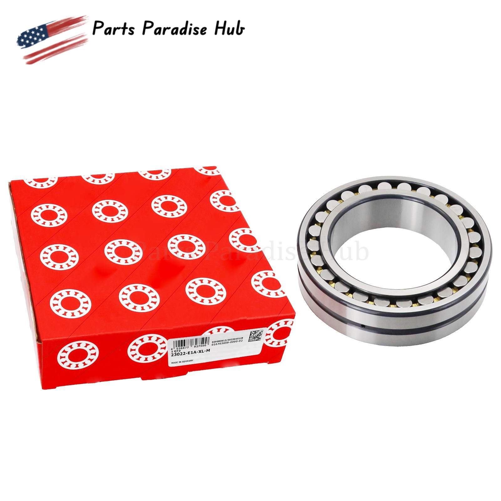 NEW Spherical Roller Bearing Fits FAG 23022-E1A-XL-M 110x170x45mm US