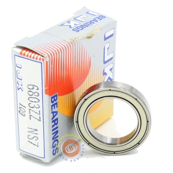 6803-ZZ Ball Bearing 17mm x 26mm x 5mm Double Shielded – IJK Japan