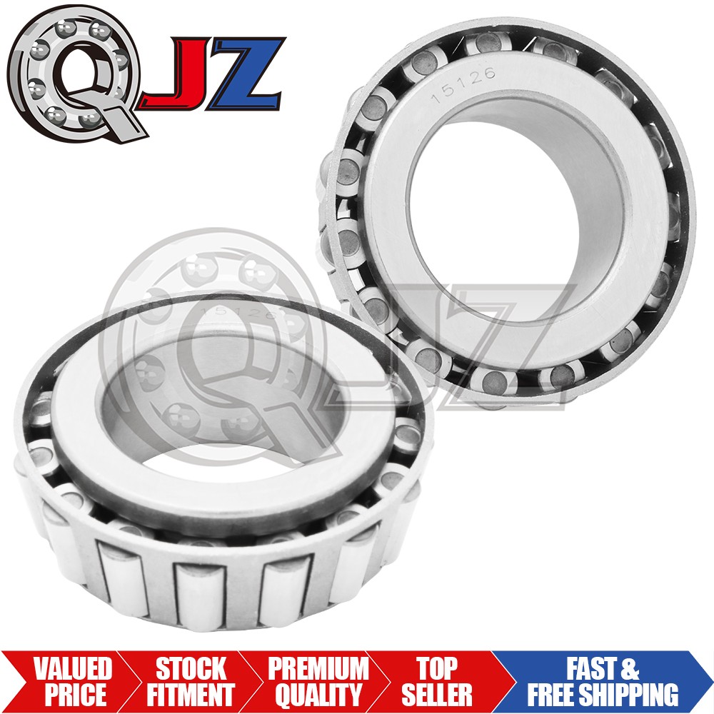 [2-Pack] 15126 Tapered Roller Bearing Inner Cone 1-1/4″ (Bore) x 0.8125″ (Width)