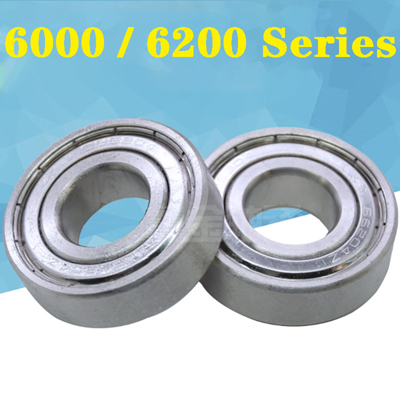 6000ZZ-6210ZZ Deep Groove Ball Bearing 440 / 304 Stainless Steel Choose Size