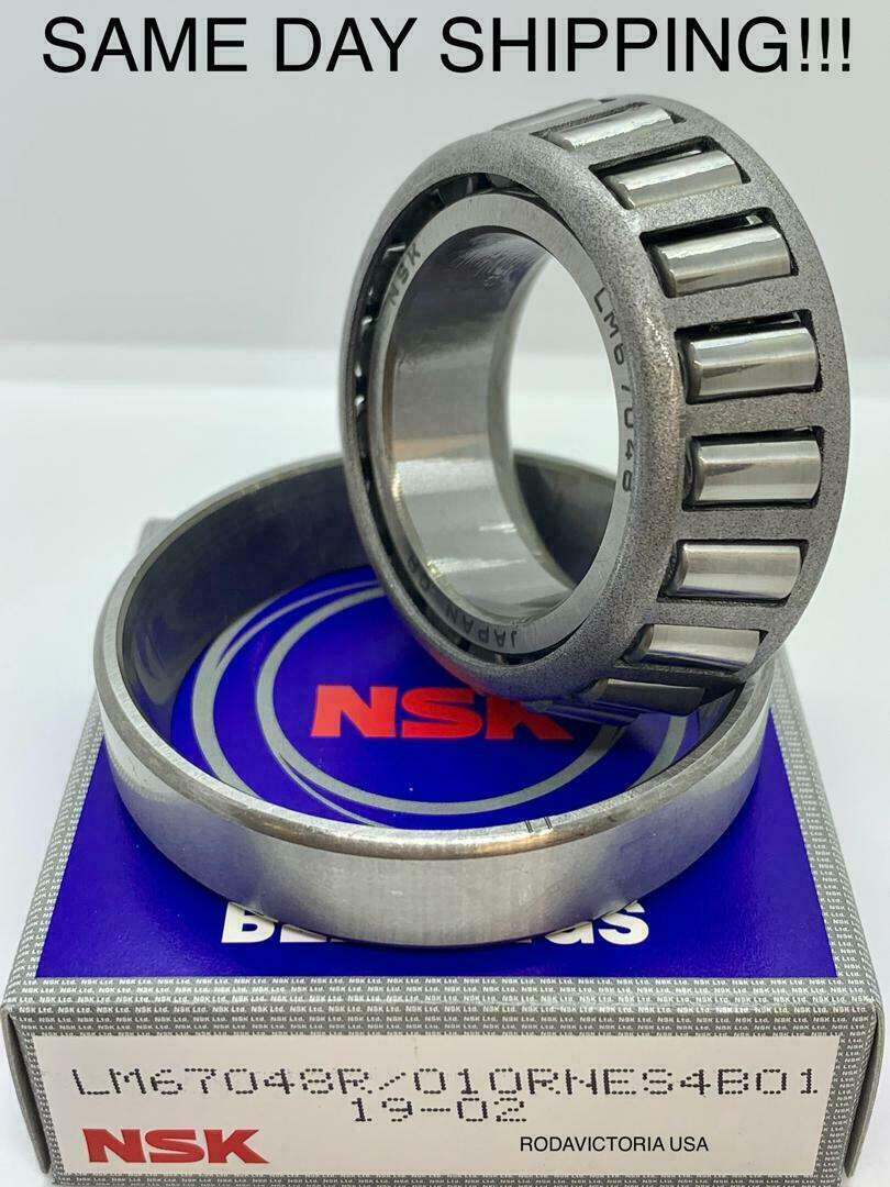 NSK LM67048 LM67010 TAPERED ROLLER BEARING 31.75×59.131×15.875 mm