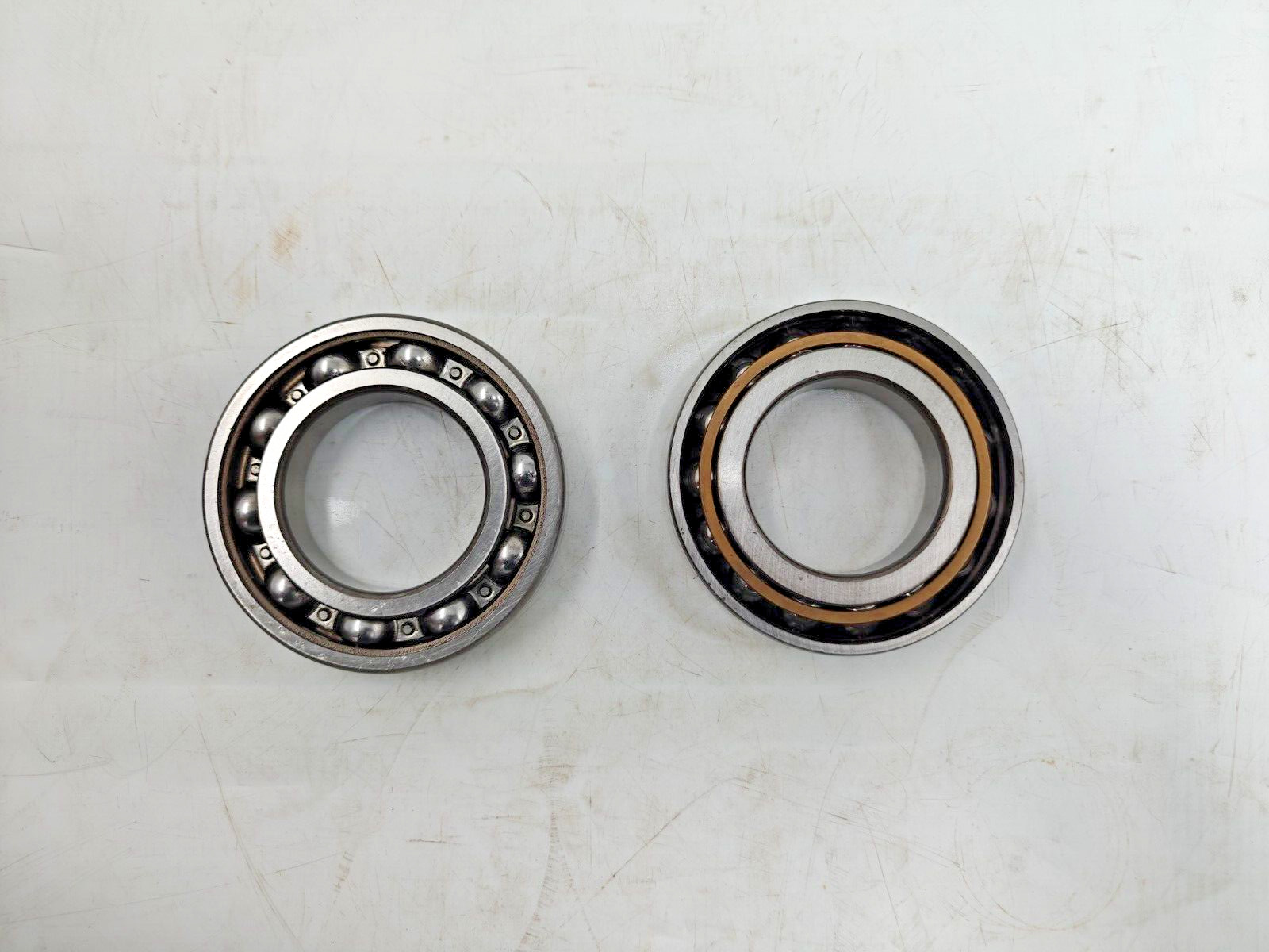 SKF 7211 BECBM & 6211 C3 Matched Pair Bearing 55x100x21mm