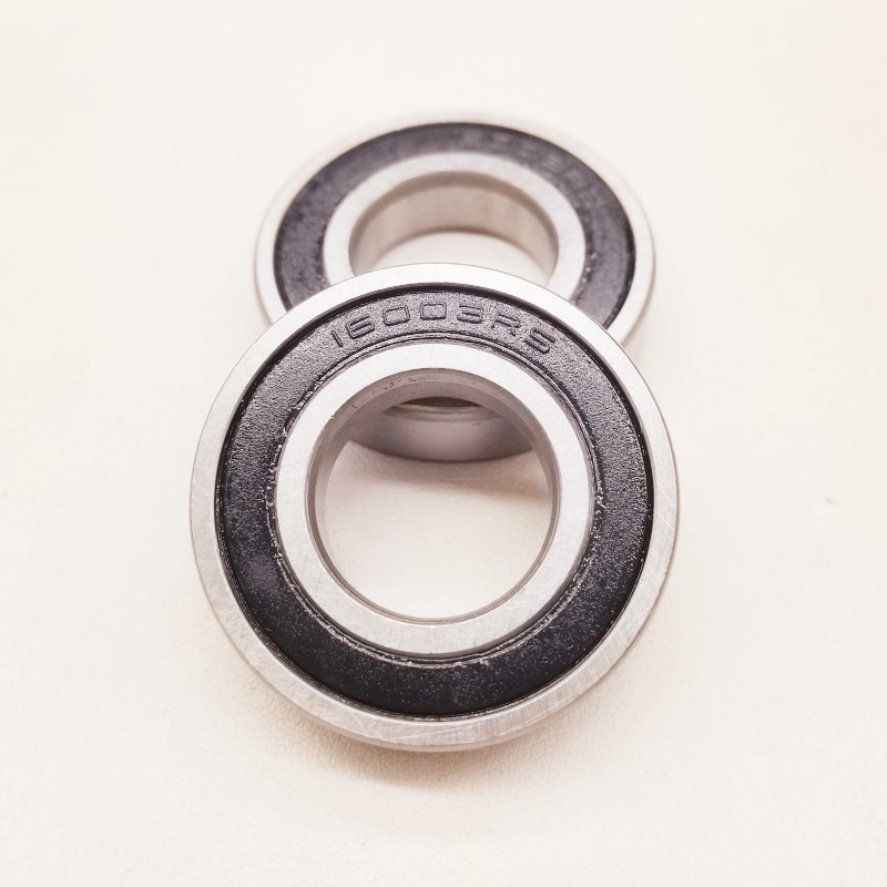 2Pcs 16003-2RS Deep Groove Ball Bearing, 17x35x8 mm Double Sealed Bearing