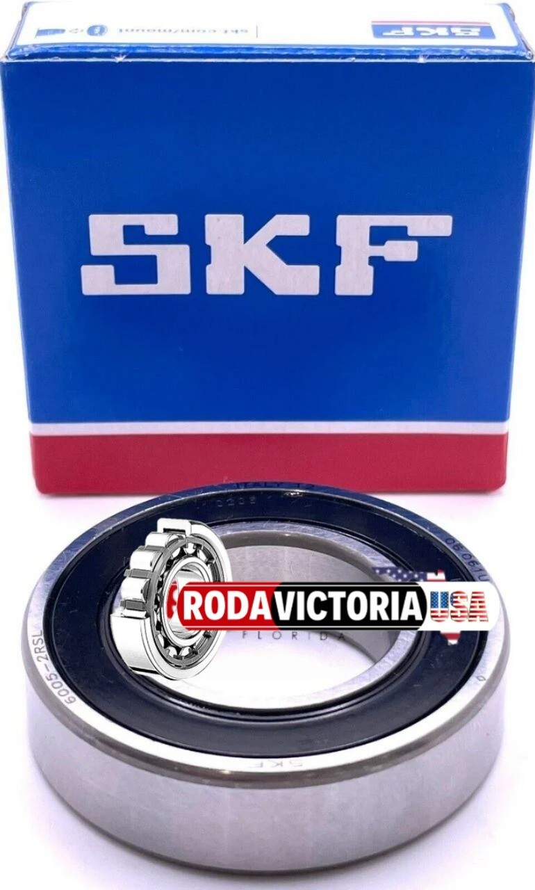 SKF 6005 2RSH C4 Deep Groove Ball Bearing, Rubber Sealed 25x47x12 mm