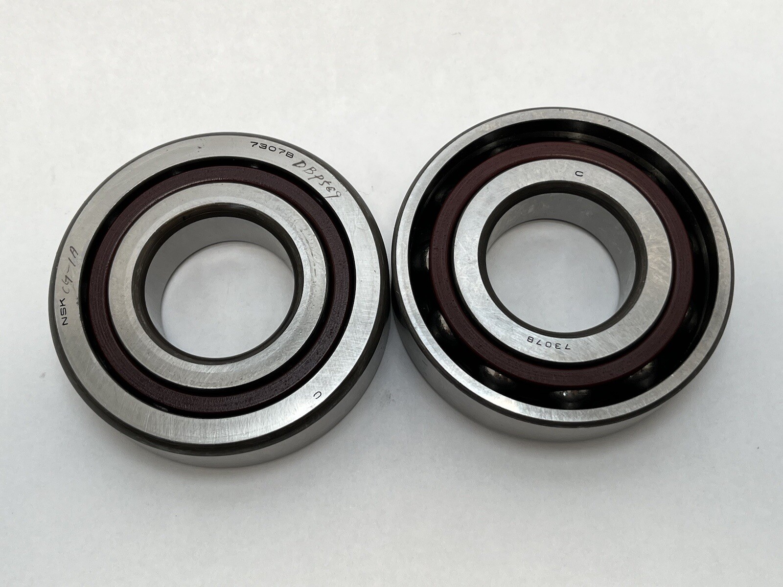 NSK 7307BTYDBP5 Angular Bearing 7307B 7307-B-TY-DB-P5 35x80x21 mm 2 Pcs